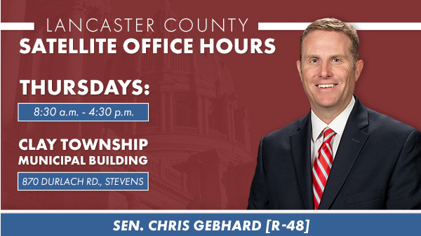 Gebhard to Provide New Remote Office Hours in Clay Township