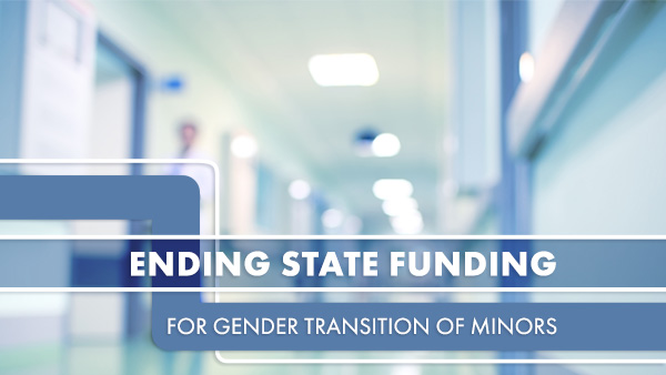 Measure to End State Funding for Gender Transition of Minors Passes Committee