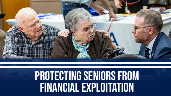 Gebhard Bill to Protect Senior Citizens from Scams Passes Senate